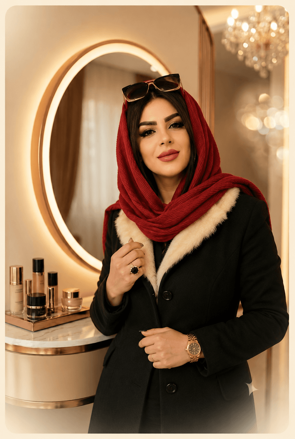 آرایشگر حرفهای آموزشگاه و سالن زیبایی فتانه آبروشن